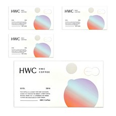 HWC 黑沃咖啡 甜漾四韻濾掛咖啡禮盒 10g 方便沖泡 享受多重風味, 20包, 4盒