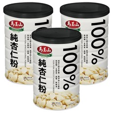 馬玉山 100%純杏仁粉 高纖無加糖, 380g, 3罐