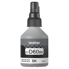 Brother 兄弟 原廠高印量墨水 BTD60BK 108.0ml, 黑色, 1瓶
