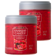 YANKee CANDLe 香氛球車用芳香劑, 2個, 黑櫻桃