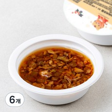 짱죽 반찬 명태데리야끼조림, 100g, 6개, 명태데리야끼