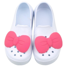 Cocobrain 女童Kitsch蝴蝶結萬用室內鞋