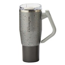 오슬로 리볼브 G 회전 핸들 텀블러, 도트그레이, 950ml, 1개