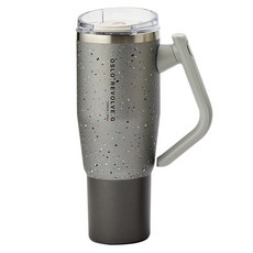 오슬로 리볼브 G 회전 핸들 텀블러, 도트그레이, 1.2L, 1개