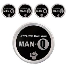 MAN-Q 光澤造型髮蠟，強力支撐，短髮適用，60g, 5罐