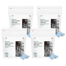 살림백서 딥클린 올인원 식기세척기 세제 타블렛, 4개, 500g