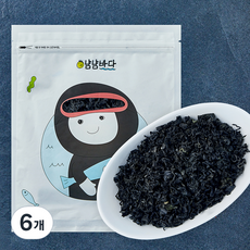 냠냠바다 완도 자른미역, 6개, 50g