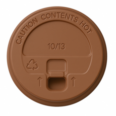 Swan 新型開合式杯蓋 棕色 84 x 25 mm, 100個, 馬克杯蓋型