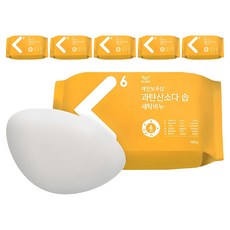 REBOW 過碳酸鈉皂 洗衣皂, 160g, 6個
