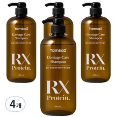 탐사 프로틴 RX 데미지 케어 샴푸, 4개, 980ml