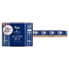 elleair 艾黎艾爾 elis 愛麗思 Compact Guard 極薄衛生棉 量多型 29cm, 6個, 15片, 夜用