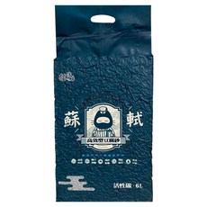 CAT-POOL 貓侍 蘇軾高效型豆腐砂, 活性碳, 6L, 1袋