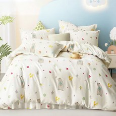 J-bedtime 床寢時光 台灣製 加厚石墨烯3M吸濕排汗6件式舖棉兩用被床罩枕套組