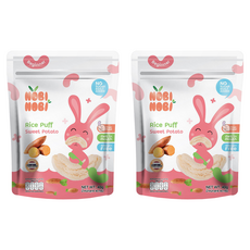 NOBI NOBI 娜比 彎彎米菓, 番薯, 40g, 2包