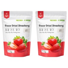동결건조 딸기, 50g, 2개