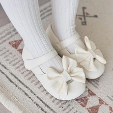 Babyzzam 女童Momo蝴蝶結平底鞋