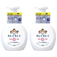 LION 獅王 趣淨 抗菌洗手慕斯 柑橘, 500ml, 2瓶