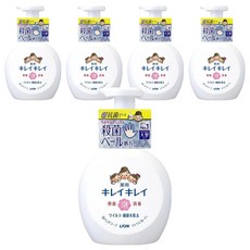 LION 獅王 趣淨 泡沫洗手慕絲 清新柑橘香, 500ml, 5瓶