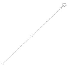 CITY COMPANY 醫療鋼項鍊手鍊延長輔助鍊 10cm, 1個, 銀色