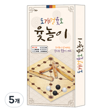 도개걸윷모 윷놀이, 혼합색상, 5개