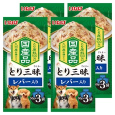 INABA 汪雞三昧餐包 DRP-26, 雞肉 + 雞肝, 150g, 4個