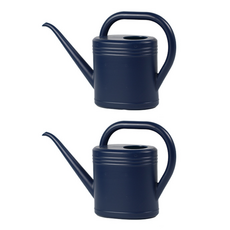 Joinmade 花盆 菜園 迷你澆水壺 2L, 2個, 藍色