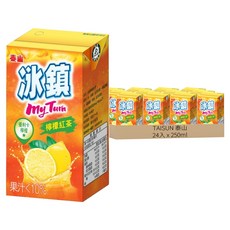 TAISUN 泰山 冰鎮檸檬紅茶, 250ml, 24入