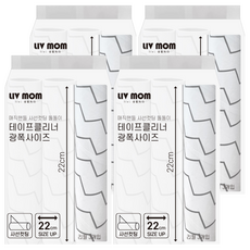 LIV MOM 神奇手柄 除塵滾筒 寬版尺寸 補充包 22cm 3入, 4組