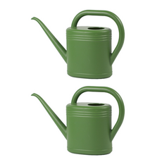 Joinmade 花盆 菜園 迷你澆水壺 2L, 2個, 綠色