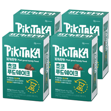 피키타카 초코푸드쉐이크 5p, 200g, 4개