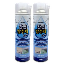 오공 스프레이 간편 방수제 투명 550ml, 2개