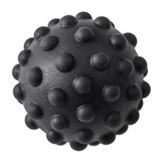 erugam 欸嚕嘎姆 爆彈按摩球 TPR材質 直徑6.5cm, 黑色, 1個