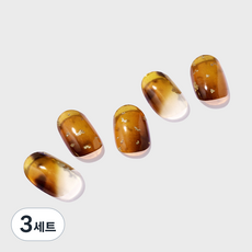 유유유유유 붙이고 굽는 젤네일 스티커, 3개