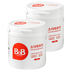 B&B 幼兒用小蘇打粉, 500g, 2個