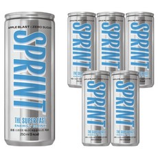 Cloop Sprint 蘋果衝擊風味零卡能量飲, 6個, 250ml