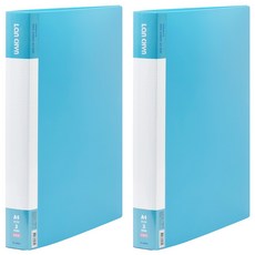 連勤 pp馬卡色系三孔1/圓型夾 lc-6003 b, 藍色, 2入