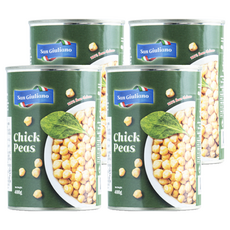 SANGIULIANO 이집트 콩 칙피스, 4개, 400g