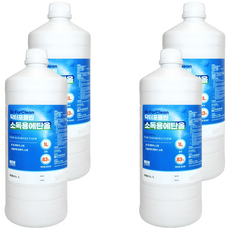 닥터포클린 메딕 소독용 에탄올, 4개, 1L