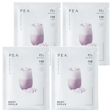 BODY GOALS 全素多效豌豆蛋白飲Pro 濃芋歐蕾, 40g, 4包