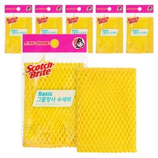 3M Scotch-Brite 百利 基本網狀菜瓜布, 1入, 6個