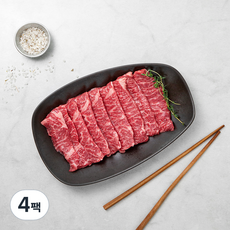 쉐프 파트너 호주산 와규 본갈비살 구이용 (냉장), 300g, 4팩