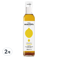 만토바 엑스트라 버진 레몬 올리브오일, 2개, 250ml