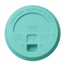 Swan 新款開闔式蓋子 薄荷 84 x 25 mm, 100個, 馬克杯蓋型