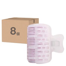 gloss&glow 全能髮捲 Floral Obzet, 粉色, 8件