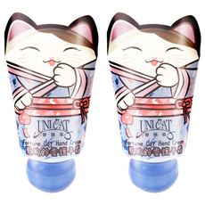 UNICAT 變臉貓 護手霜 藍風鈴香, 25ml, 2條