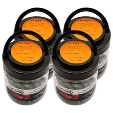 이노공구 목재용 코스나사 컷팅 델타도금 4.6 x 75 mm 1343, 4개