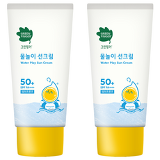 GREEN FINGER 綠手指 幼兒戶外滋潤防水防曬乳 SPF50+ PA++++, 50ml, 2瓶