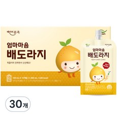 베이비본죽 엄마마음 배도라지즙, 100ml, 30개