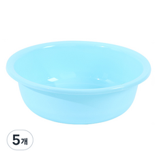 반디돌 휴대용 양동이 BW-234, 블루, 5개