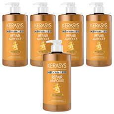KERASYS 深層修護安瓶護髮乳, 1L, 5瓶